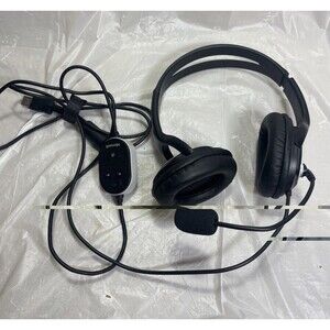 Microsoft LifeChat LX-3000 Model 1084 USB Wired Stereo Headset